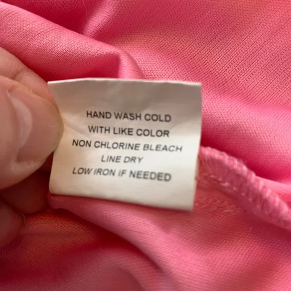 Gorgeous Roxette Pink and Black High-Low Dress, Girl's Size 12. - Picture 13 of 13